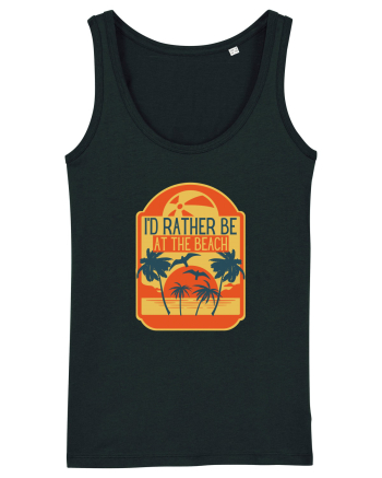 I'd Rather Be At The Beach  Black