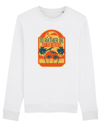 I'd Rather Be At The Beach  White