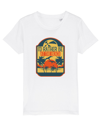 I'd Rather Be At The Beach  White