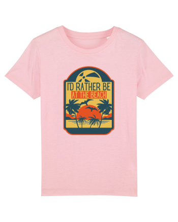 I'd Rather Be At The Beach  Cotton Pink