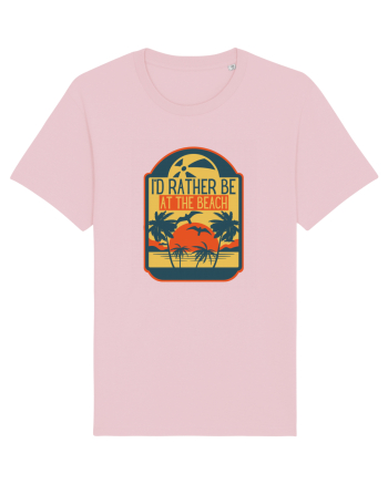 I'd Rather Be At The Beach  Cotton Pink
