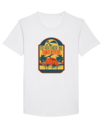 I'd Rather Be At The Beach  Tricou mânecă scurtă guler larg Bărbat Skater