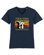 Pew Pew Pepe le Pew Madafakas Tricou mânecă scurtă guler V Bărbat Presenter