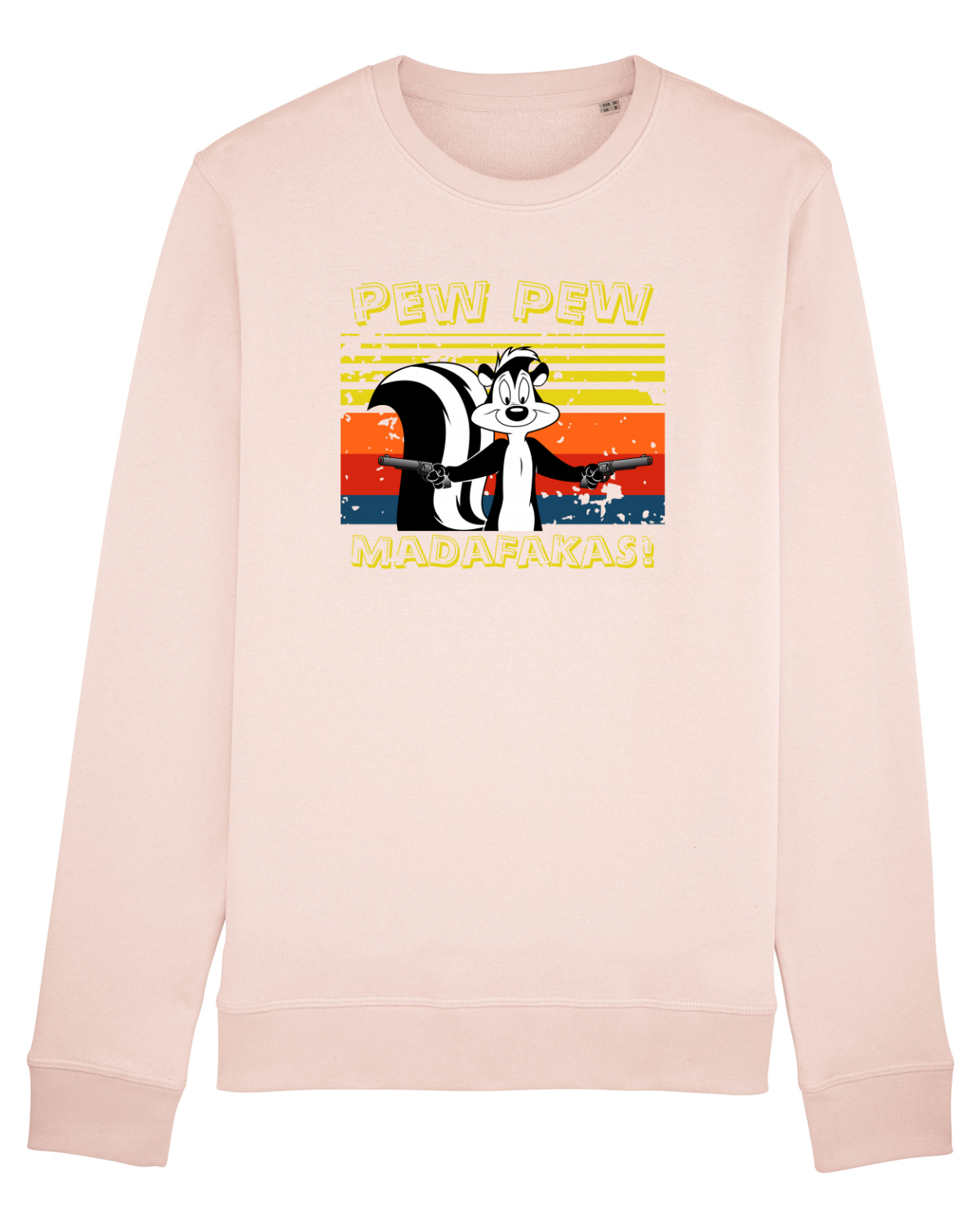 Bluză mânecă lungă Unisex Rise Candy Pink