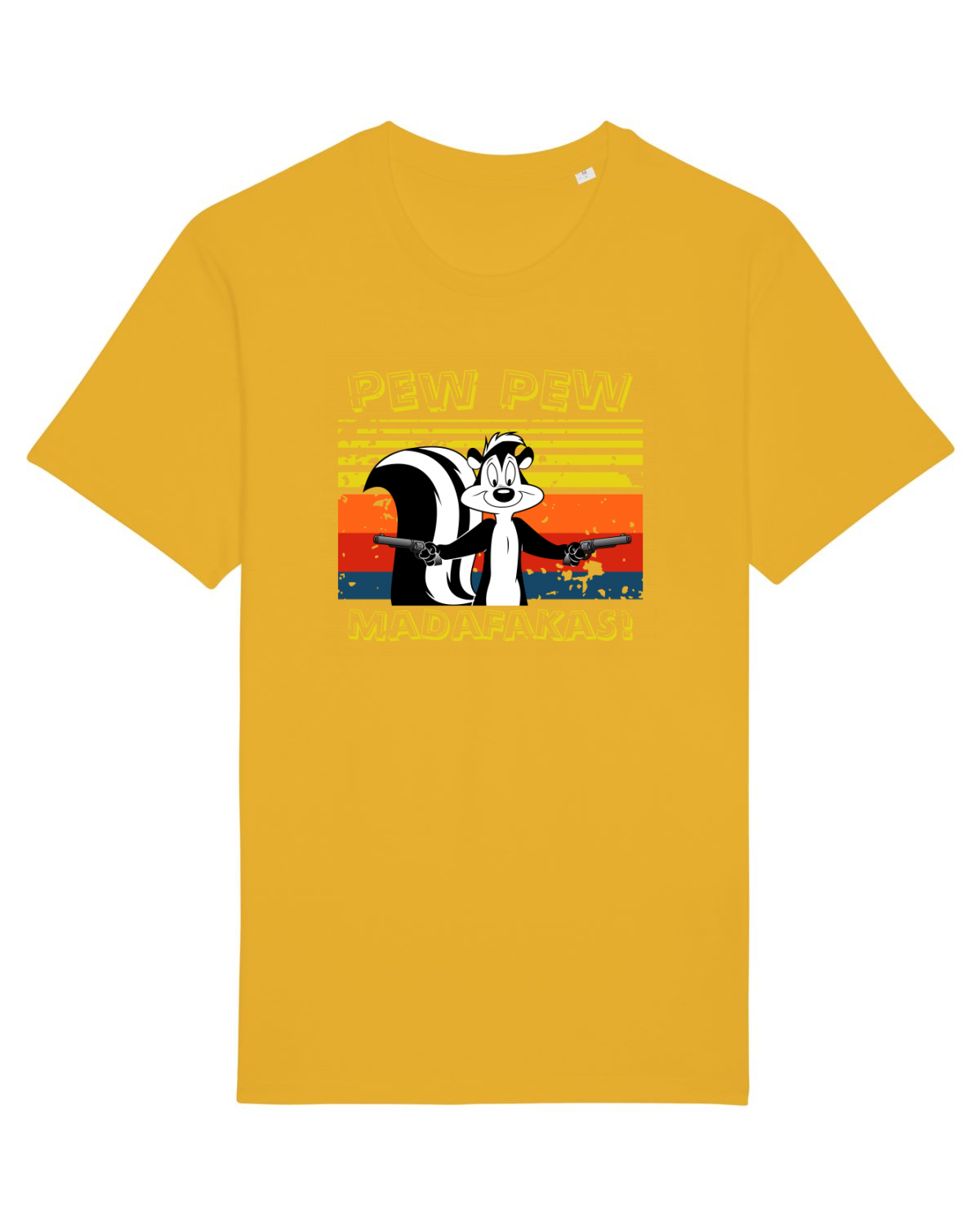 Tricou mânecă scurtă Unisex Rocker Spectra Yellow