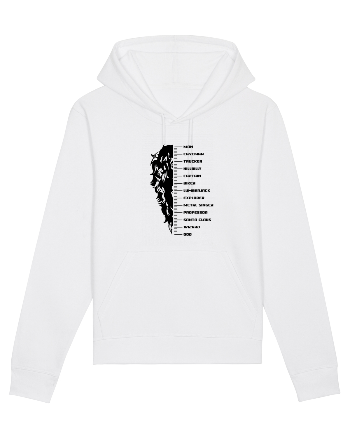Hanorac Unisex Drummer White