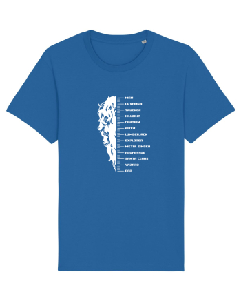 Bear Ruler White Royal Blue