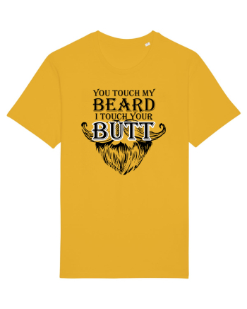 You touch my beard i touch your butt black Spectra Yellow