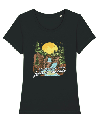 Luna in cascade Black