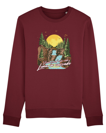 Luna in cascade Burgundy