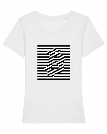 Bitcoin Stripes White