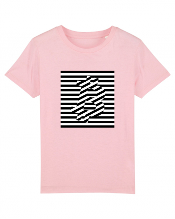 Bitcoin Stripes Cotton Pink