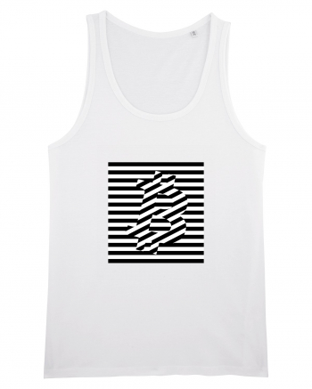 Bitcoin Stripes White