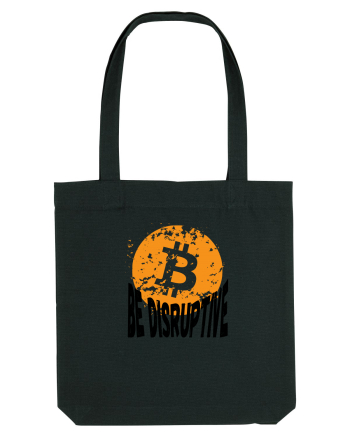 Bitcoin Be Disruptive Black