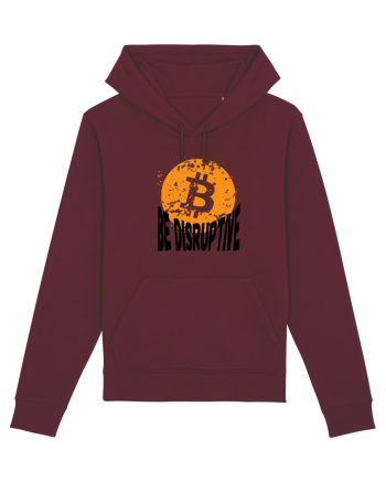 Bitcoin Be Disruptive Burgundy