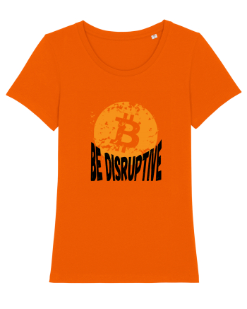 Bitcoin Be Disruptive Bright Orange