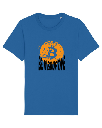 Bitcoin Be Disruptive Royal Blue