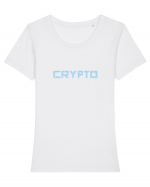 Crypto Circuits Tricou mânecă scurtă guler larg fitted Damă Expresser