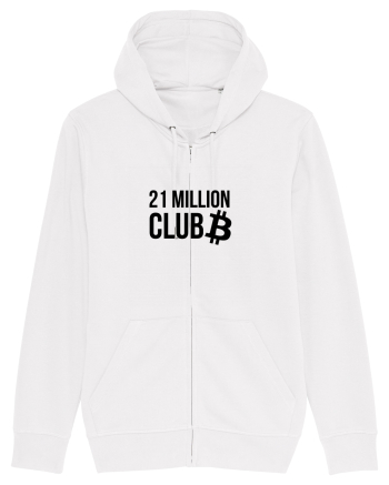 Bitcoin 21 Million Club (negru) White