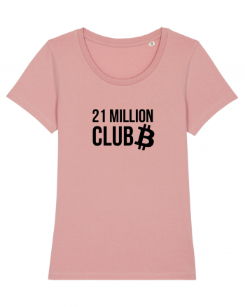 Bitcoin 21 Million Club (negru) Canyon Pink