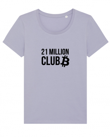 Bitcoin 21 Million Club (negru) Lavender