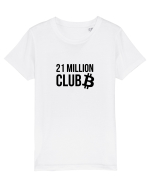 Bitcoin 21 Million Club (negru) Tricou mânecă scurtă  Copii Mini Creator