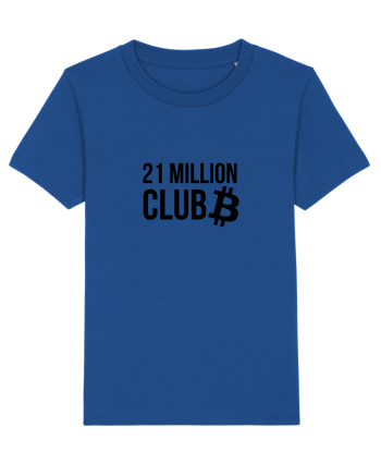 Bitcoin 21 Million Club (negru) Majorelle Blue
