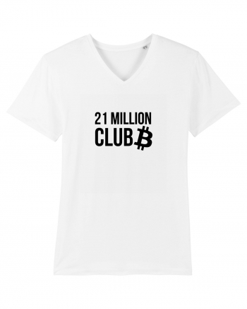 Bitcoin 21 Million Club (negru) White