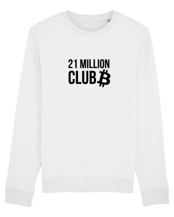Bitcoin 21 Million Club (negru) White
