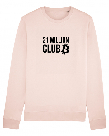 Bitcoin 21 Million Club (negru) Candy Pink