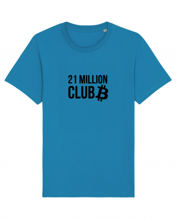 Bitcoin 21 Million Club (negru) Azur