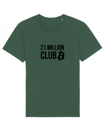 Bitcoin 21 Million Club (negru) Bottle Green