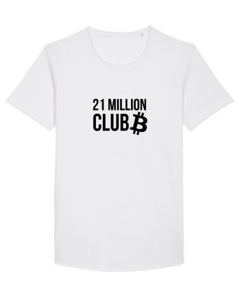 Bitcoin 21 Million Club (negru) White
