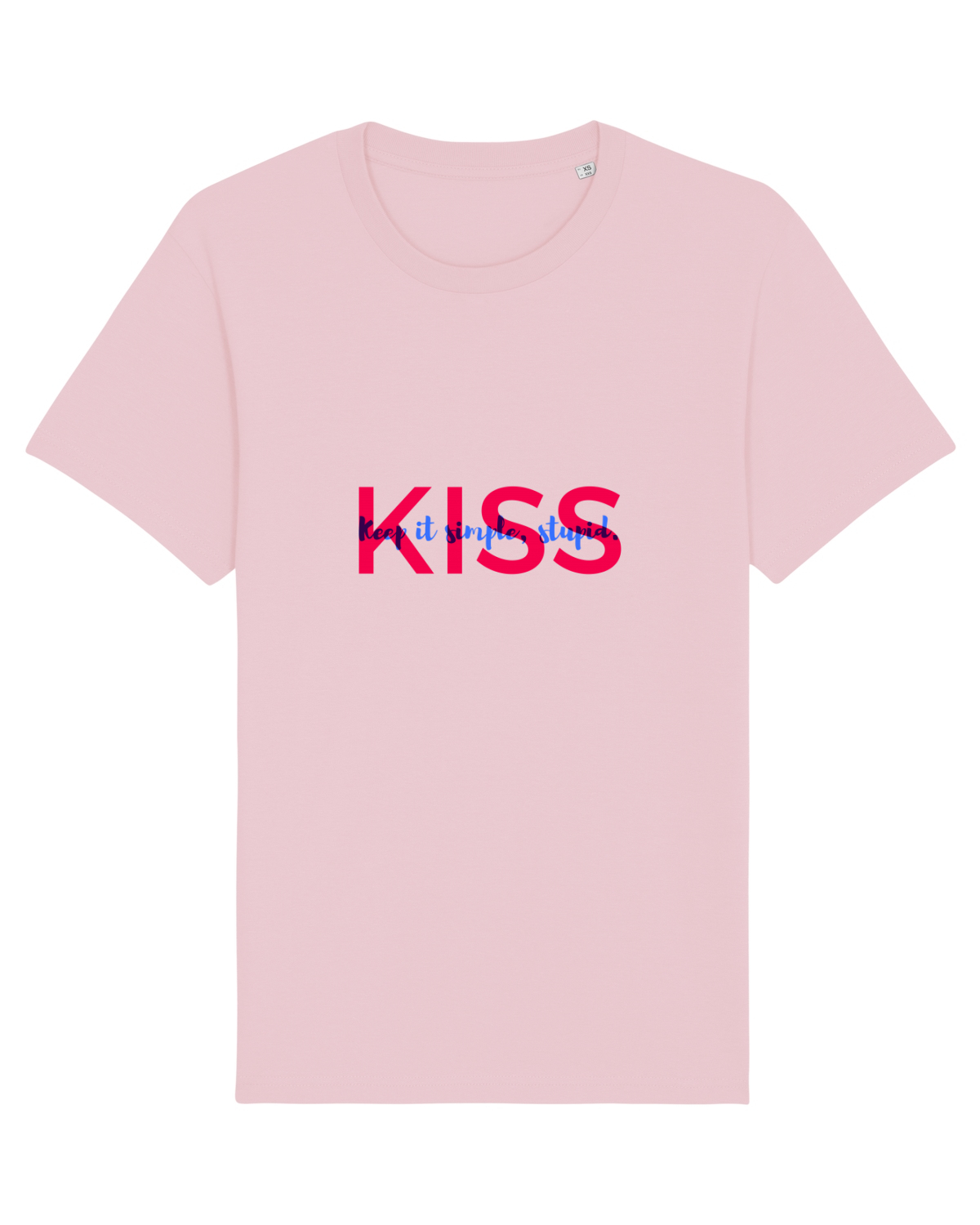 Tricou mânecă scurtă Unisex Rocker Cotton Pink