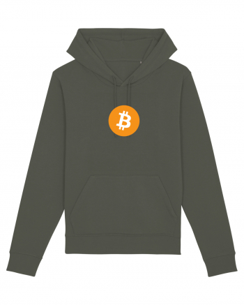 Bitcoin Logo Khaki