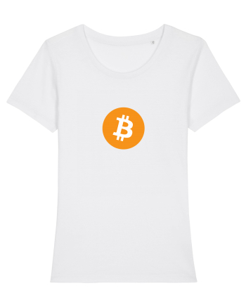 Bitcoin Logo White