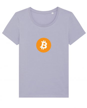 Bitcoin Logo Lavender