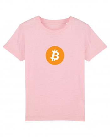 Bitcoin Logo Cotton Pink