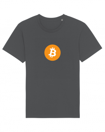 Bitcoin Logo Anthracite