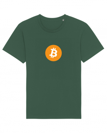 Bitcoin Logo Bottle Green