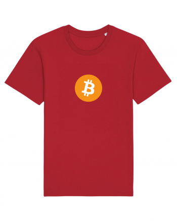 Bitcoin Logo Red