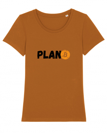 Plan B(itcoin) negru Roasted Orange