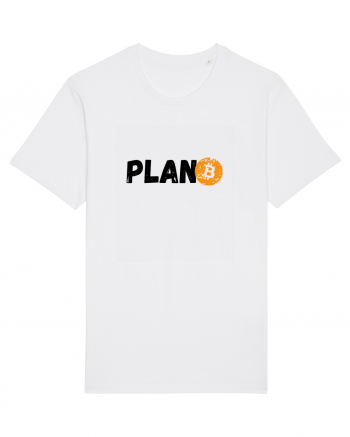 Plan B(itcoin) negru White