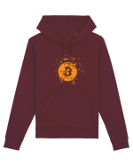 Bitcoin Explosion (orange) Hanorac Unisex Drummer