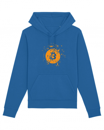 Bitcoin Explosion (orange) Royal Blue