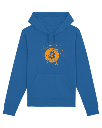 Bitcoin Explosion (orange) Royal Blue