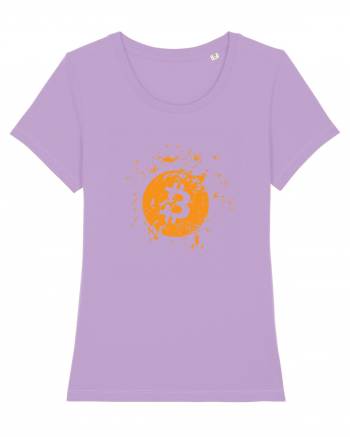 Bitcoin Explosion (orange) Lavender Dawn