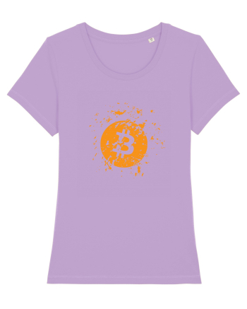 Bitcoin Explosion (orange) Lavender Dawn