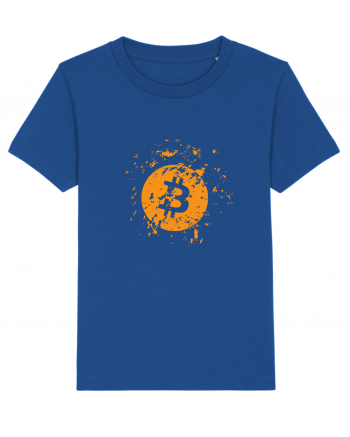 Bitcoin Explosion (orange) Majorelle Blue