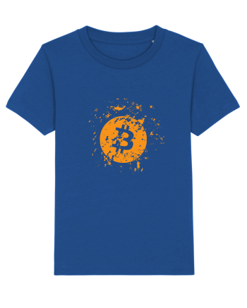 Bitcoin Explosion (orange) Majorelle Blue